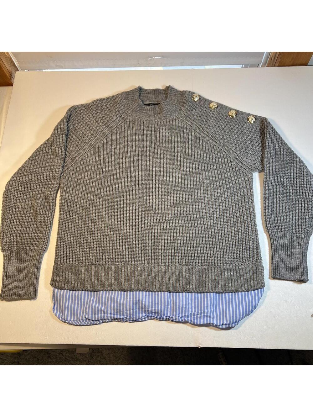 Sfera Collection Eur Small Grey Sweater